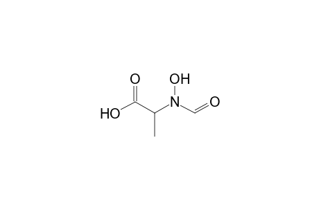 DL-Alanine, N-formyl-N-hydroxy-