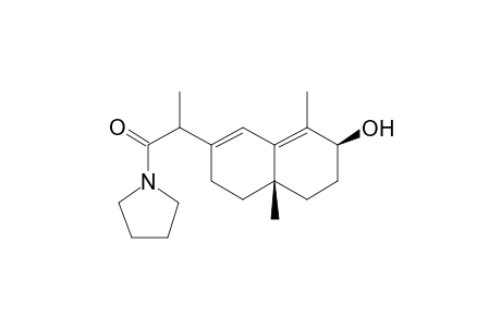 1-[(11S)-3.beta.-Hydroxyeudesma-4,6-dien-12-oyl]pyrrolidine