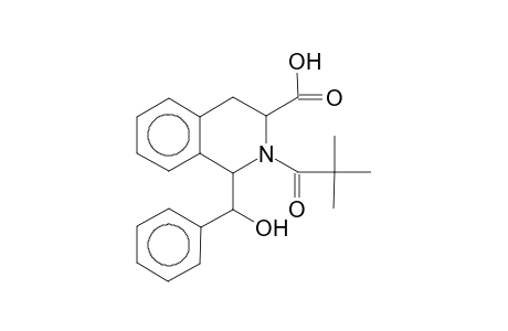 2-(2,2-Dimethyl-propionyl)-1-(hydroxy-phenyl-methyl)-1,2,3,4-tetrahydroisoquinoline-3-carboxylic acid