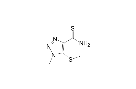 5-(Methylthio)-1-methyl-1,2,3-triazole-4-carbothioamide