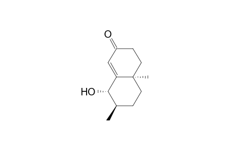 2(3H)-Naphthalenone, 4,4a,5,6,7,8-hexahydro-8-hydroxy-4a,7-dimethyl-, (4a.alpha.,7.beta.,8.alpha.)-(.+-.)-