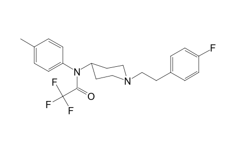 2,2,2-Trifluoro-N-(1-[2-(4-fluorophenyl)ethyl]piperidin-4-yl)-N-4-methylphenylacetamide