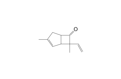 3,7-Dimethyl-7-vinylbicyclo[3.2.0]hept-2-en-6-one