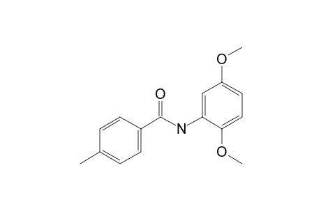 Benzamide, N-(2,5-dimethoxyphenyl)-4-methyl-