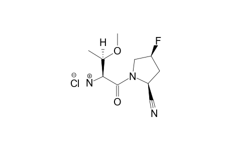 (2S,4S)-4-FLUORO-1-(O-METHYL-L-THREONYL)-PYRROLIDINE-2-CARBONITRILE-HYDROCHLORIDE