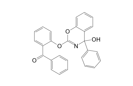 2-(2-Benzoylphenoxy)-4-hydroxy-4-phenyl-4H-benz[1,3]oxazine