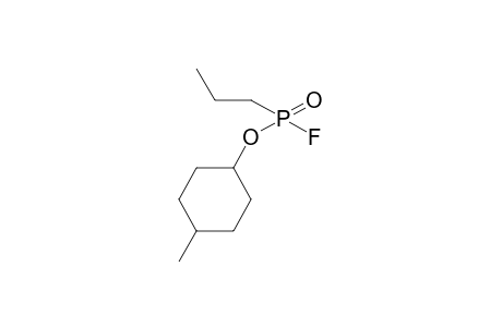 Propylphosphonic acid, fluoroanhydride, 4-methylcyclohexyl ester