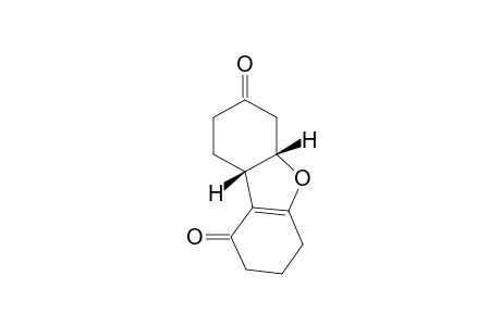 (5aS,9aS)-2,3,4,5a,6,8,9,9a-Octahydrodibenzo[b,d]furan-1,7-dione