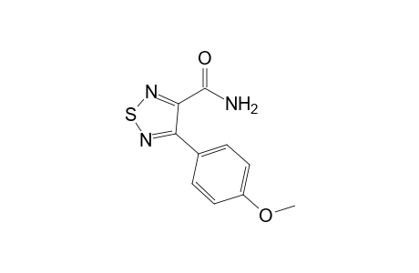 4-(4-Methoxyphenyl)-1,2,5-thiadiazole-3-carboxamide