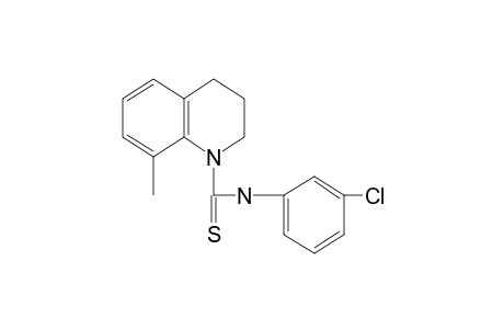 3'-chloro-3,4-dihydro-8-methylthio-1(2H)-quinolinecarboxanilide