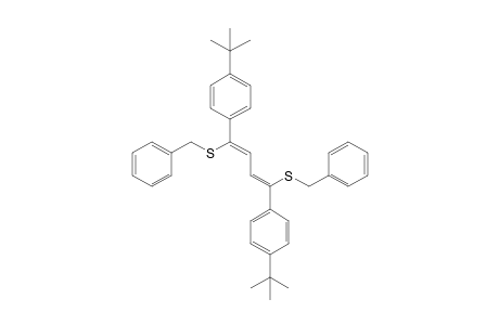 (Z,Z)-1,4-Di(benzylthio)-1,4-di(p-tert-butylphenyl)-1,3-butadiene