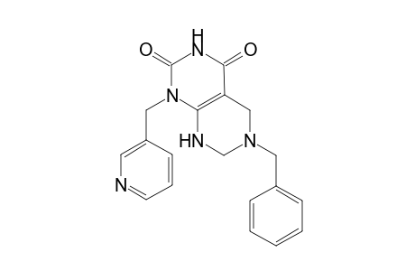 Pyrimido[4,5-d]pyrimidine-2,4(1H,3H)-dione, 5,6,7,8-tetrahydro-6-(phenylmethyl)-1-(3-pyridinylmethyl)-