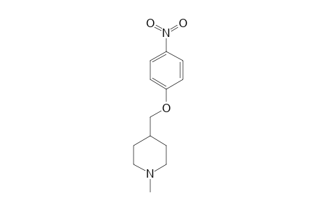 1-Methyl-4-[(4-nitrophenoxy)methyl]piperidine
