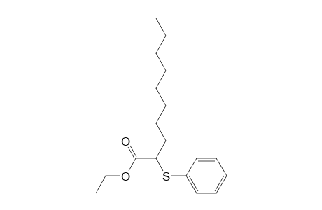 Decanoic acid, 2-(phenylthio)-, ethyl ester