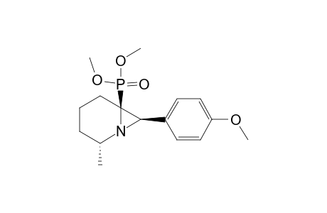 DIMETHYL-(2R,6S,7R)-(-)-[7-(4-METHOXYPHENYL)-2-METHYL-1-AZA-BICYCLO-[4.1.0]-HEPT-6-YL]-PHOSPHONATE