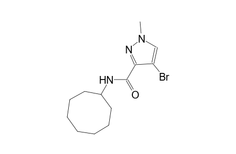 4-bromo-N-cyclooctyl-1-methyl-1H-pyrazole-3-carboxamide