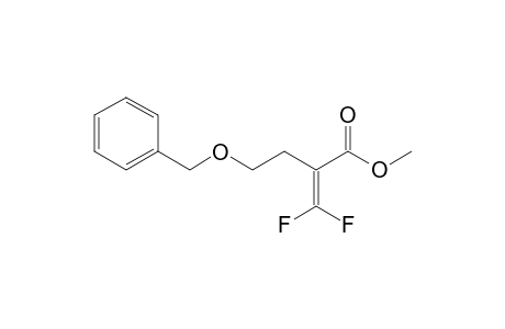 Methyl 2-(2-benzyloxyethyl)-3,3-difluoroacrylate