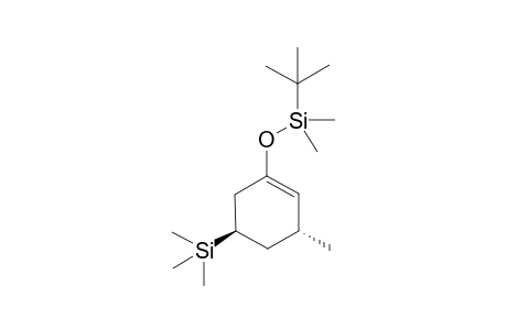 (3R,5R)-1-[(t-Butyldimethylsilyl)oxy]-3-methyl-5-(trimethylsilyl)cyclohex-1-ene