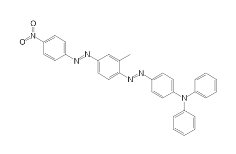 4-[2-Methyl-4-(4-nitrophenylazo)phenylazo]triphenylamine