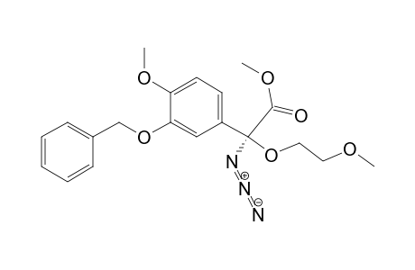 (Methoxyethoxy)methyl 2(R)-Azido-2-[3-(benzyloxy)-4-methoxyphenyl]acetate