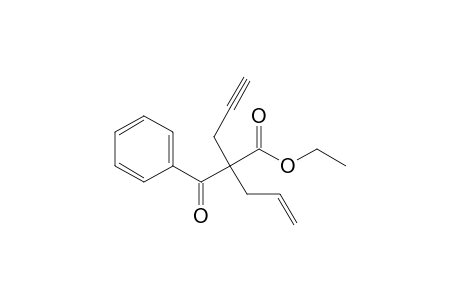 2-Benzoyl-2-prop-2-ynyl-4-pentenoic acid ethyl ester