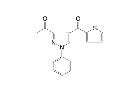 1-[1-Phenyl-4-(2-thienylcarbonyl)-1H-pyrazol-3-yl]ethanone