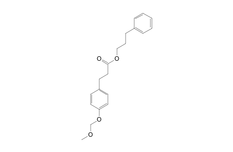 3-PHENYLPROPYL-3-(4-METHOXYMETHOXYPHENYL)-PROPANOATE