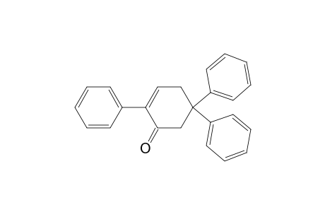 2-Cyclohexen-1-one, 2,5,5-triphenyl-