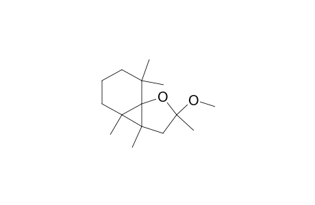 Benzo[1,3]cyclopropa[1,2-b]furan, octahydro-2-methoxy-2,3a,3b,7,7-pentamethyl-