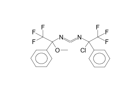 N-(1-METHOXY-1-PHENYL-2,2,2-TRIFLUOROETHYL)-N'-(1-CHLORO-1-PHENYL-2,2,2-TRIFLUOROETHYL)CARBODIIMIDE