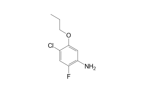 Benzenamine, 4-chloro-2-fluoro-5-propoxy-