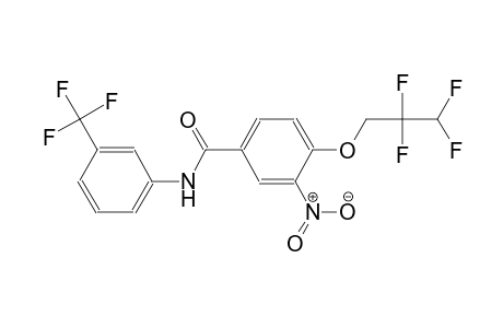 benzamide, 3-nitro-4-(2,2,3,3-tetrafluoropropoxy)-N-[3-(trifluoromethyl)phenyl]-