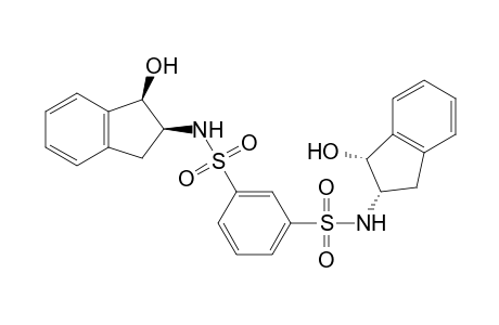 N,N'-Di[(1R,2S)-1-hydroxy-2,3-dihydro-1H-2-indenyl]-1,3-benzenedisulfonamide
