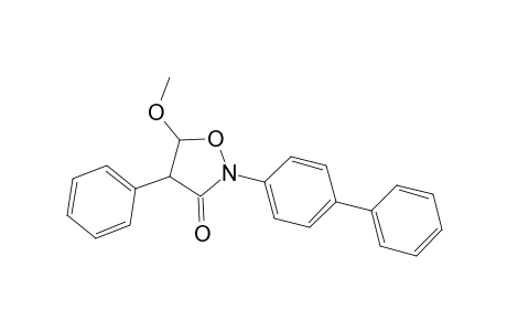 5-Methoxy-4,4',2-triphenyl-isoxazolid-3-one