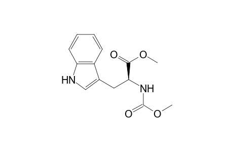 methyl (2S)-3-(1H-indol-3-yl)-2-(methoxycarbonylamino)propanoate