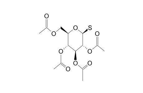acetic acid [(2R,3R,4S,5R,6S)-4,5-diacetoxy-2-(acetoxymethyl)-6-mercapto-tetrahydropyran-3-yl] ester