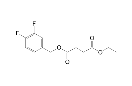 Succinic acid, 3,4-difluorobenzyl ethyl ester