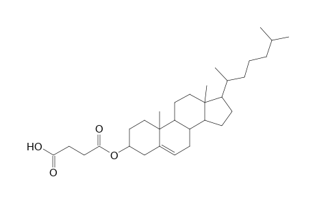Cholest-5-en-3-ol (3beta)-, hydrogen butanedioate