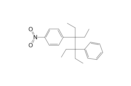 Benzene, 1-nitro-4-(1,1,2-triethyl-2-phenylbutyl)-