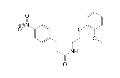 N-[2-(2-Methoxy-phenoxy)-ethyl]-3-(4-nitro-phenyl)-acrylamide