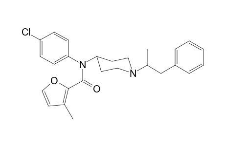 N-4-Chlorophenyl-3-methyl-N-[1-(1-phenylpropan-2-yl)piperidin-4-yl]furan-2-carboxamide