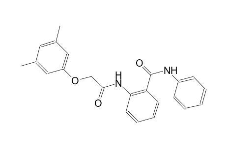 2-{[(3,5-dimethylphenoxy)acetyl]amino}-N-phenylbenzamide