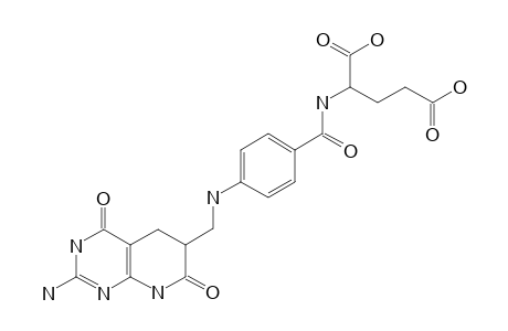 N-[4-[N-(2-AMINO-4,7-DIOXO-3,4,5,6,7,8-HEXAHYDROPYRIDO-[2,3-D]-PYRIMIDIN-6-YLMETHYL)-AMINO]-BENZOYL]-L-GLUTAMIC-ACID