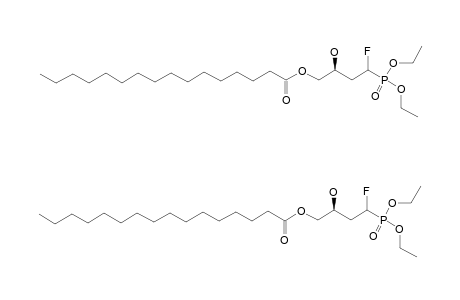 DIETHYL-[1-FLUORO-3-(S)-HYDROXYL-4-(PALMITOYLOXY)-BUTYL]-PHOSPHONATE