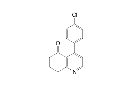5(6H)-Quinolinone, 4-(4-chlorophenyl)-7,8-dihydro-