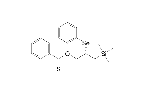 Benzenecarbothioic acid, S-[2-(phenylseleno)-3-(trimethylsilyl)propyl]ester