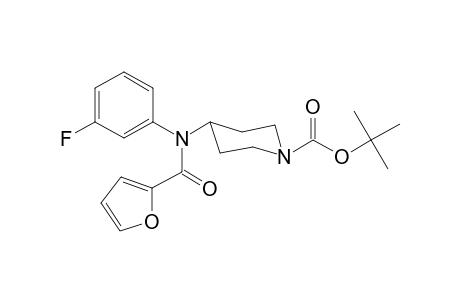 tert-Butyl-4-[(3-fluorophenyl)(furan-2-carbonyl)amino]piperidine-1-carboxylate