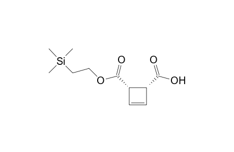cis-3-[[2-(Trimethylsilyl)ethoxy]carbonyl]-4-carboxy-1-cyclobutene