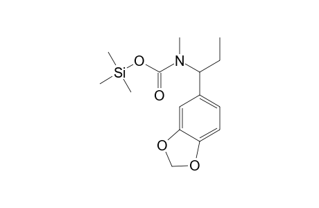 Trimethylsilyl (1-(1,3-benzodioxol-5-yl)propyl)(methyl)carbamate