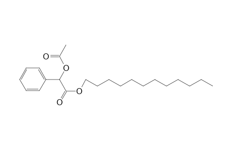 2-Acetoxy-2-phenyl-acetic acid lauryl ester